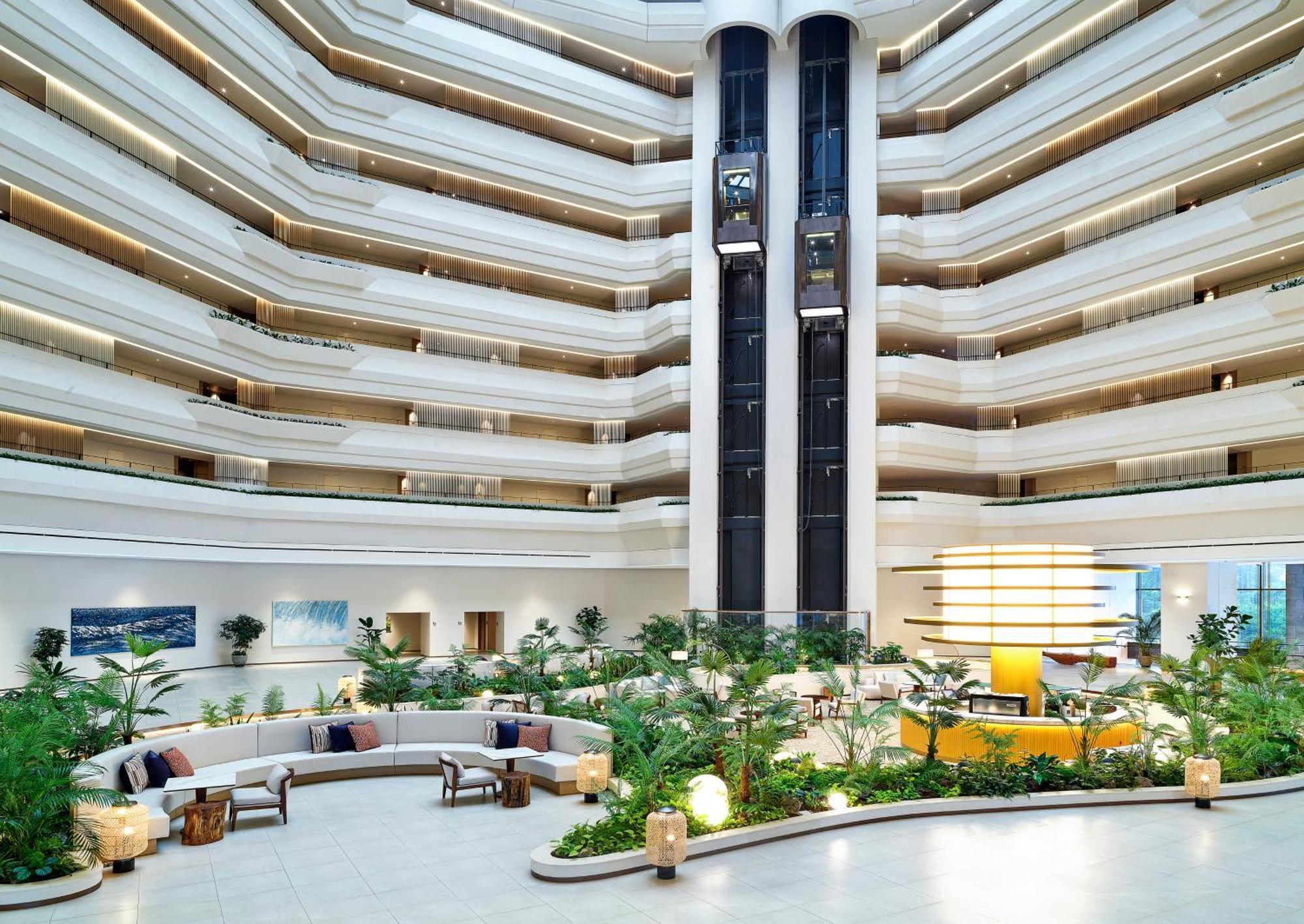 Parnas Hotel Jeju Seogwipo Exterior foto The lobby of the hotel